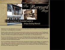 Tablet Screenshot of barnyardboys.com